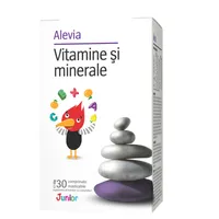 Vitamine si minerale Junior, 30comprimate masticabile, Alevia