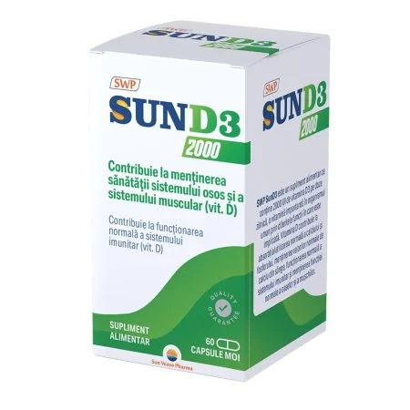 Sun D3, 60 capsule, Sunwave Pharma 