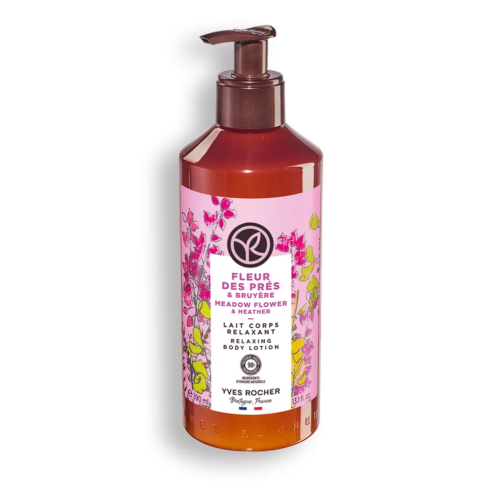 Lapte de corp cu flori de camp, 390ml, Yves Rocher 