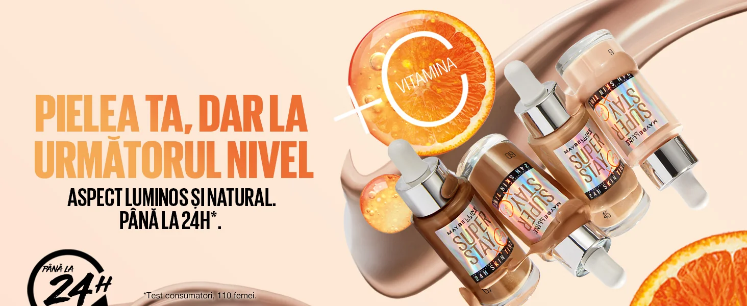 Aspectnluminos si natural pana la 24H Aspectnluminos si natural pana la 24H