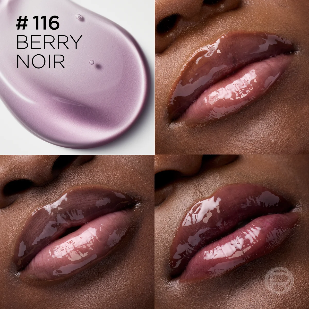 Ulei pentru buze cu efect de Volum Plump Ambition Nr. 116 Berry Noir, 5ml, L'Oreal Paris