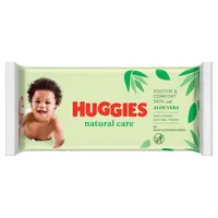 Servetele umede Baby Natural Care, 56 bucati, Huggies