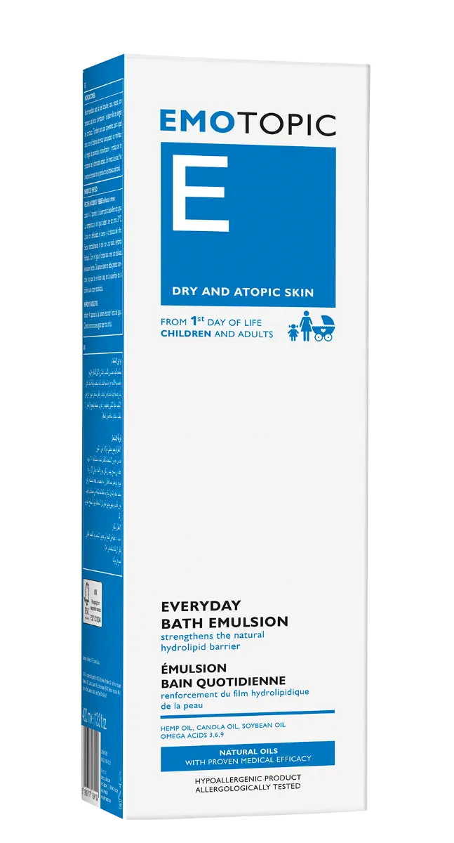 Emulsie de spalare Everyday Bath Emulsion Dry and Atopic E, 400ml, Pharmaceris 
