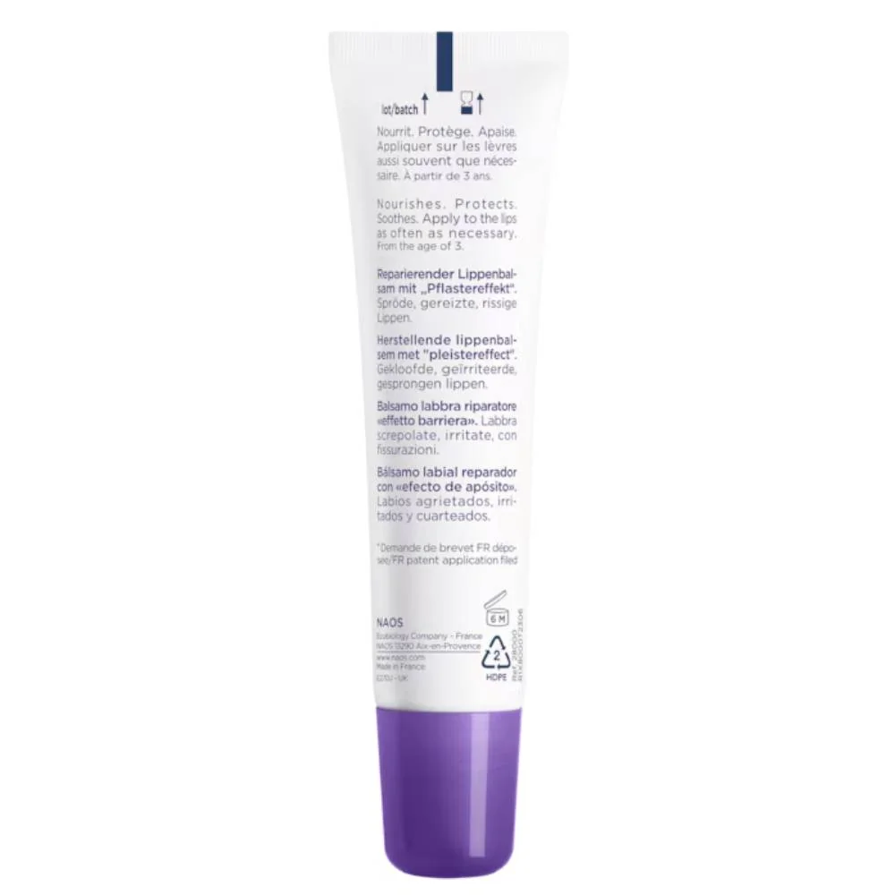 Balsam reparator pentru buze Cicabio, 10ml, Bioderma