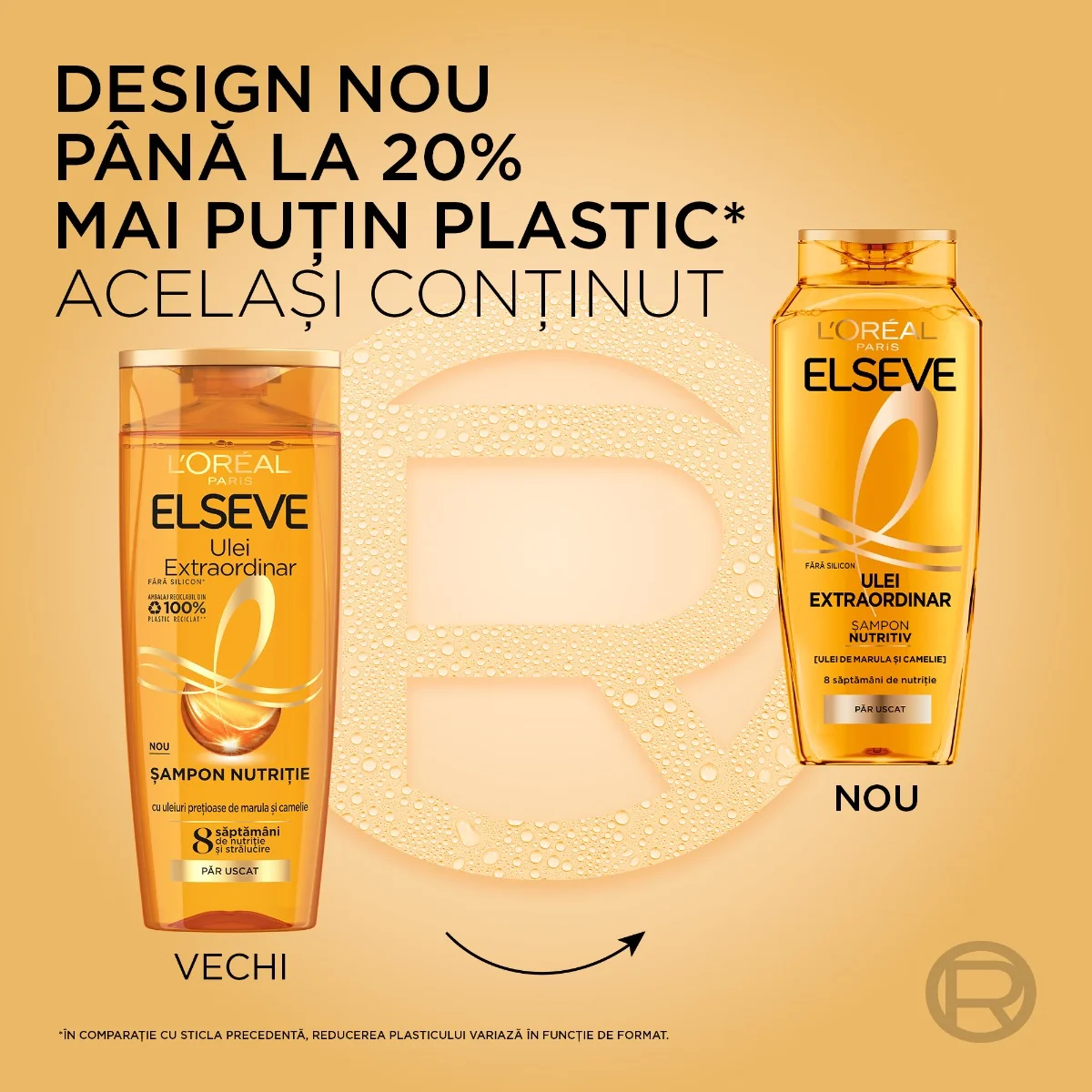 Sampon Ulei Extraordinar, 250ml, Elseve