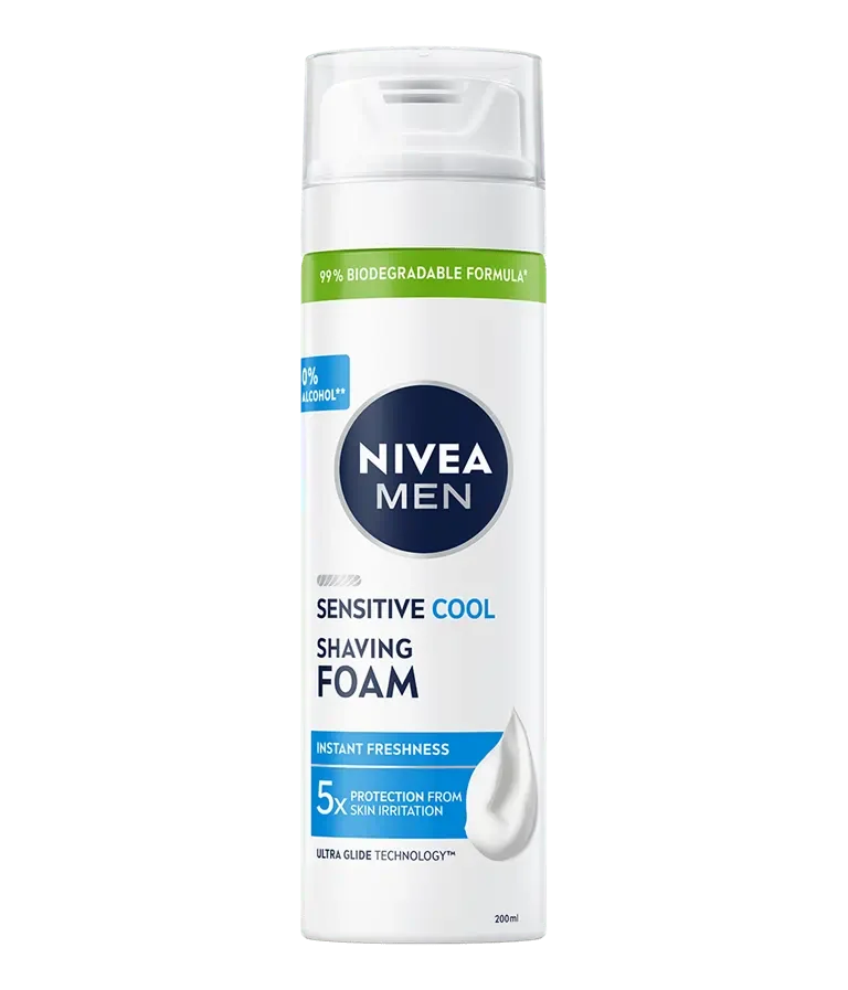 Spuma de ras Men Sensitive Cool, 200ml, Nivea