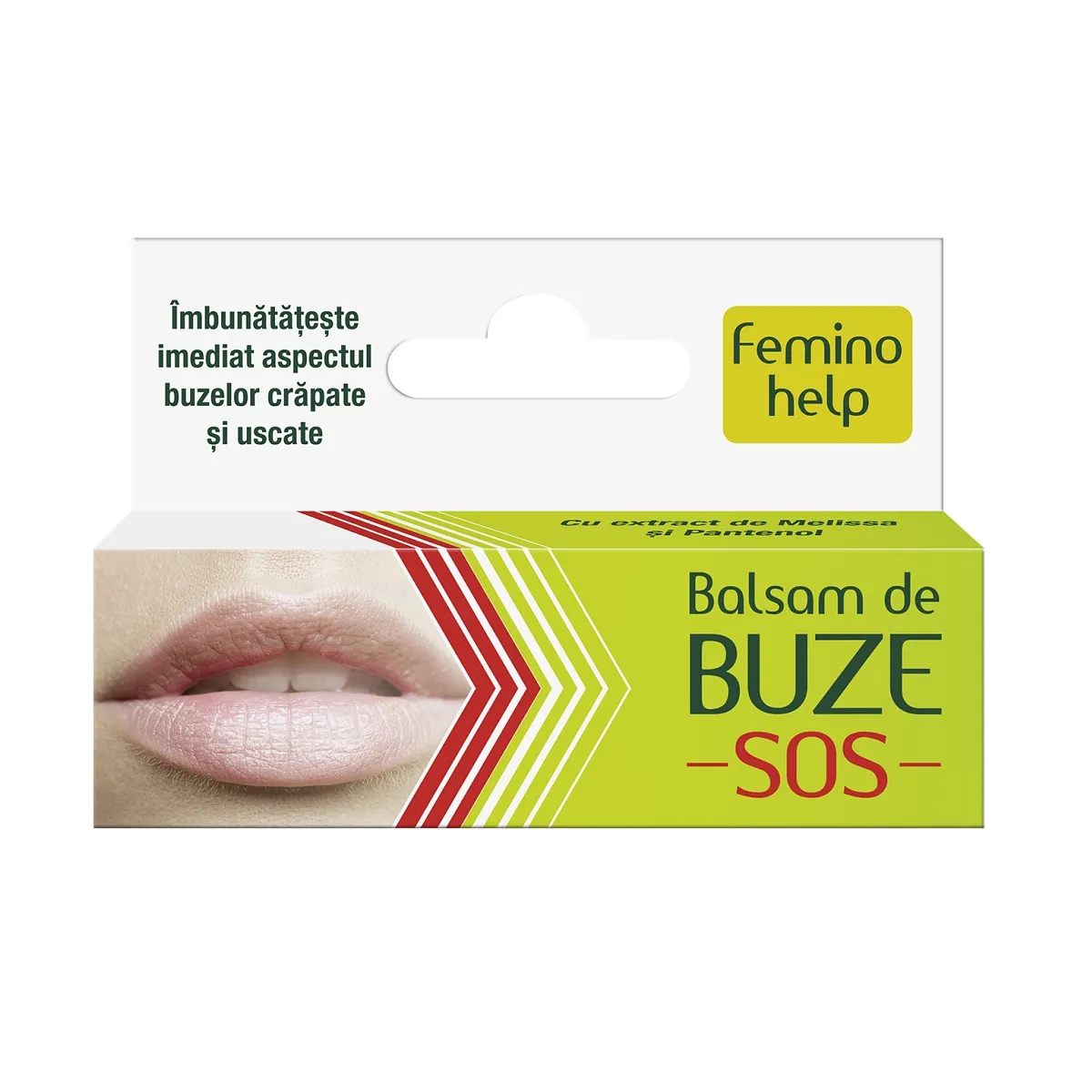 Balsam de buze SOS Feminohelp, 7 ml, Zdrovit