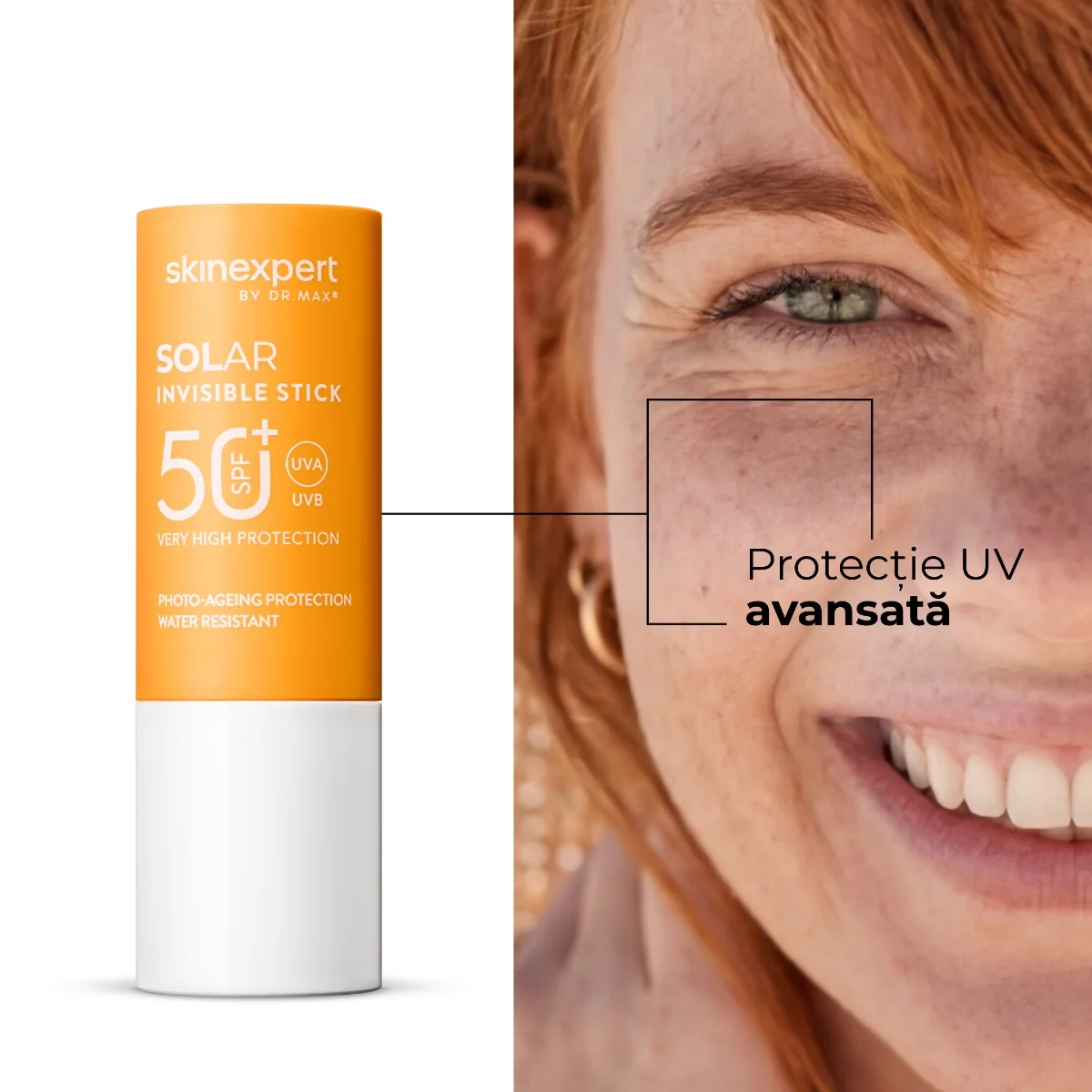 Skinexpert by Dr. Max® Solar Invisible Stick SPF50+, 12ml