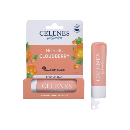Balsam de buze cu aroma de coacaze Nordic, 4.8g, Celenes