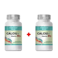 Pachet Calciu + Vitamina D3 90 + 30 comprimate filmate, Cosmopharm