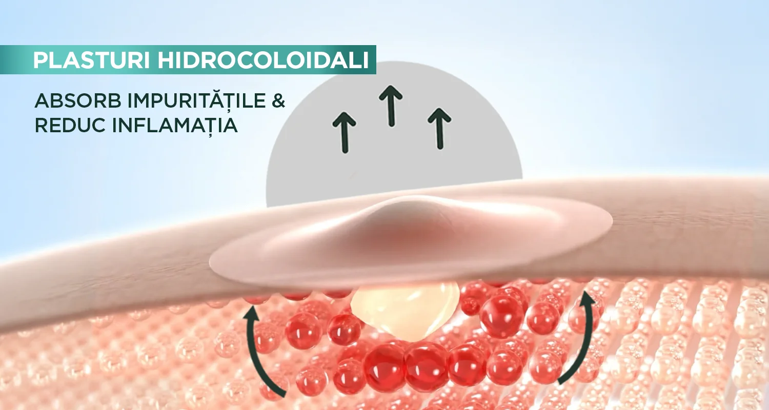 Absorb impuritatile & Reduc inflamatia Absorb impuritatile & Reduc inflamatia