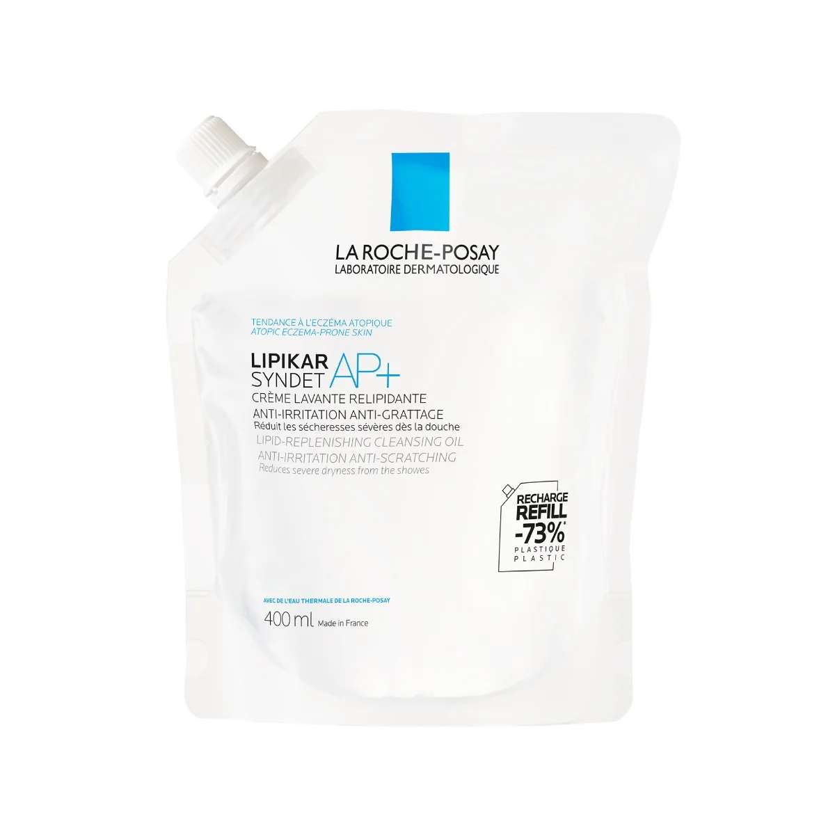 Lipikar Syndet AP+ 400ml + Rezerva Lipikar Syndet AP+ 400ml, La Roche-Posay