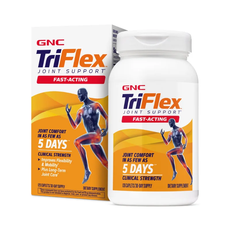 TriFlex Joint Support Fast Acting, 120 tablete, GNC