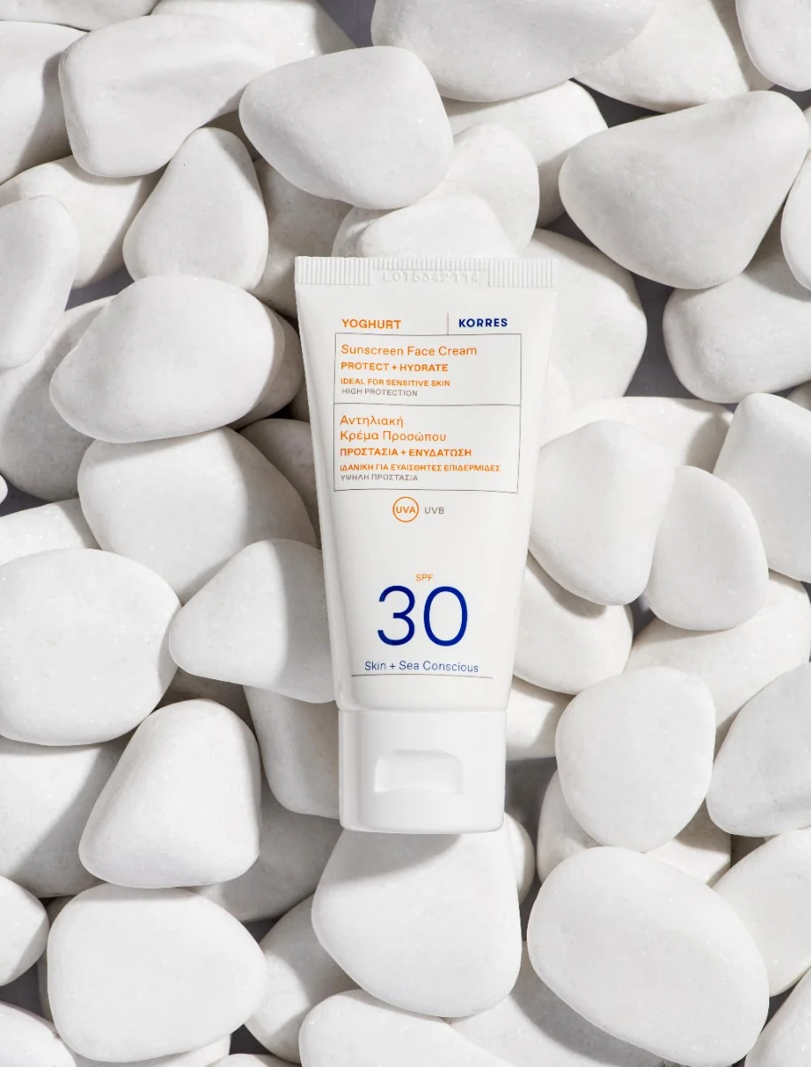 Crema de fata cu SPF30 Yoghurt Sun, 50ml, Korres