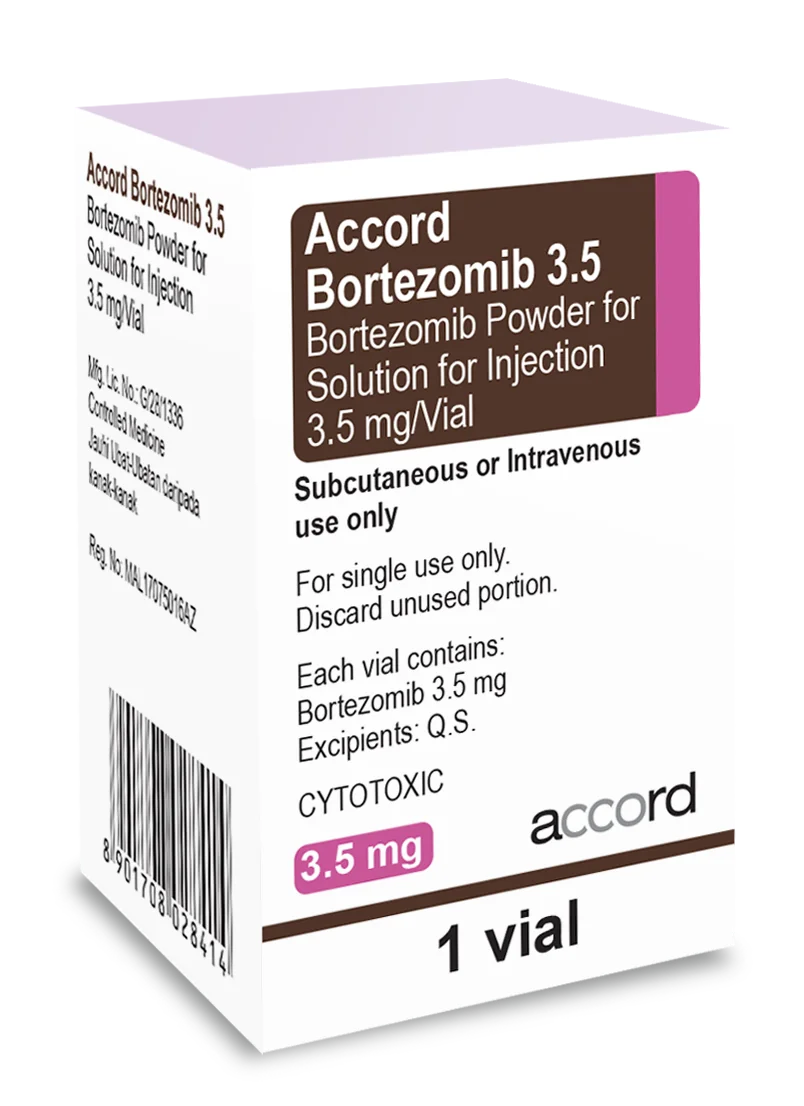 Bortezomib pulbere pentru solutie injectabila 3.5mg, 1 flacon, Accord
