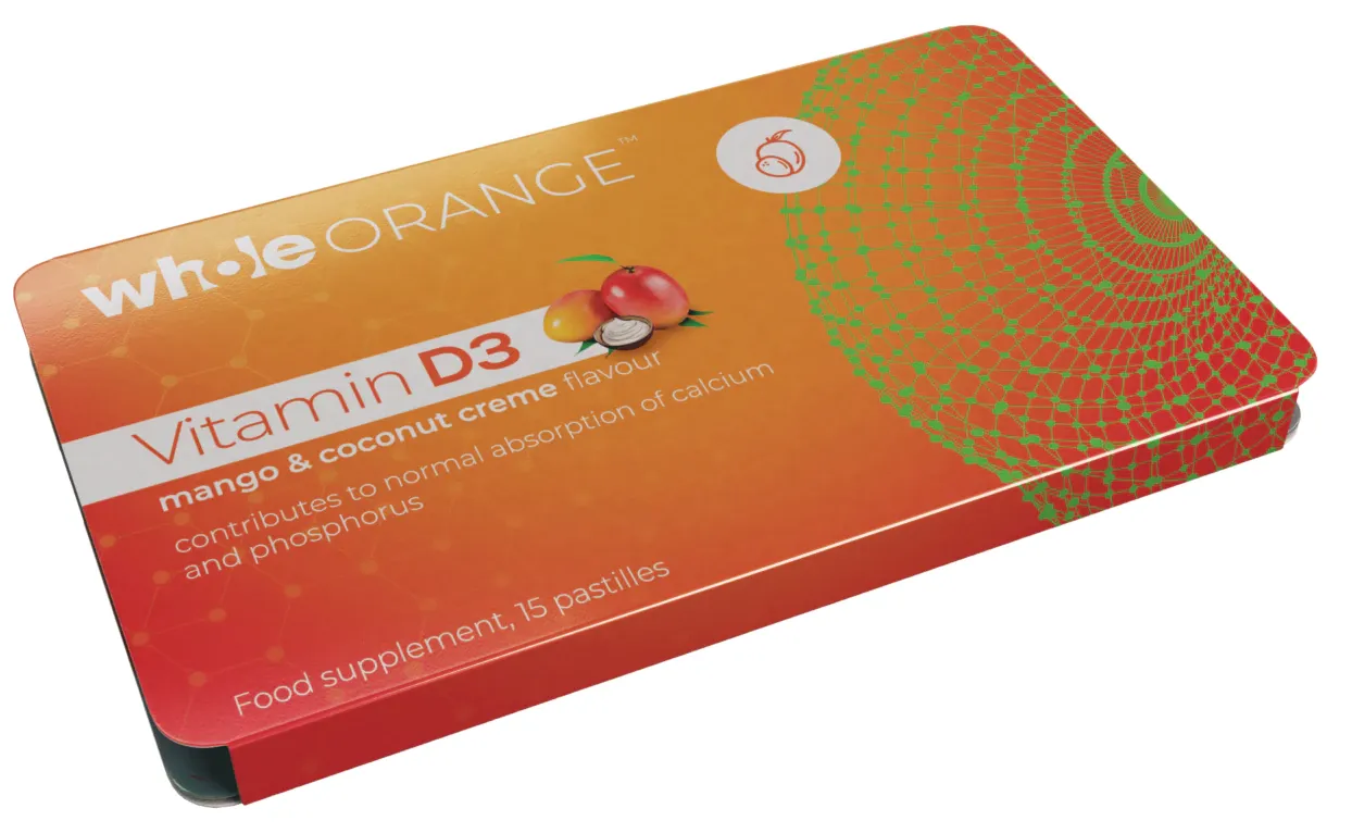 Vitamina D3 400UI, 15 comprimate, Whole