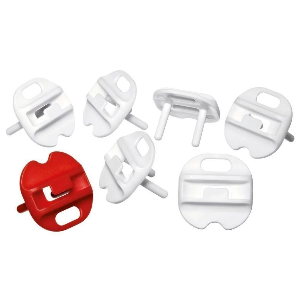 Protectii universale pentru prize electrice 29010, 6 bucati, Reer