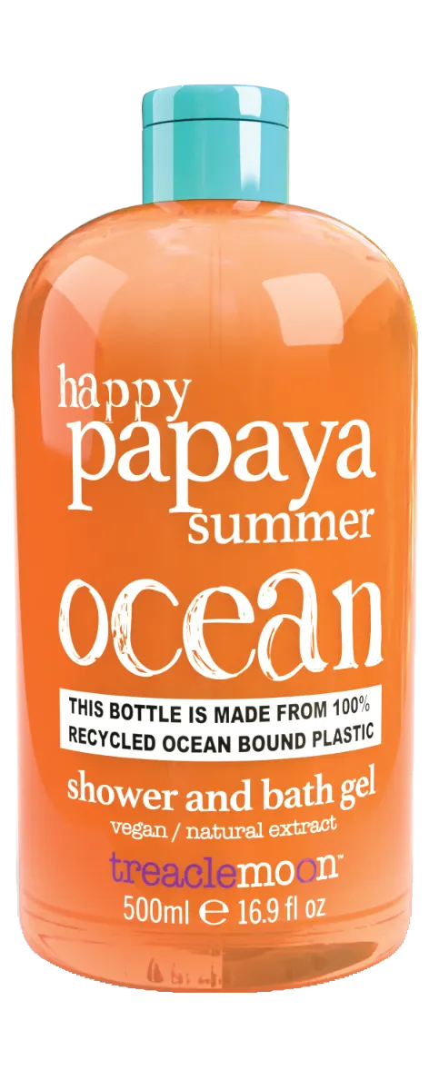 Gel de dus Papaya Summer, 500ml, Treaclemoon 