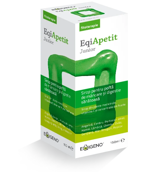Sirop EqiApetit Junior, 150 ml, Eqigeno