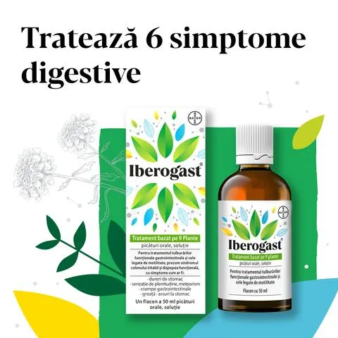 Iberogast picaturi orale, 50ml, Bayer