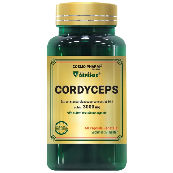 Cordyceps 300mg, 60 capsule, Cosmopharm