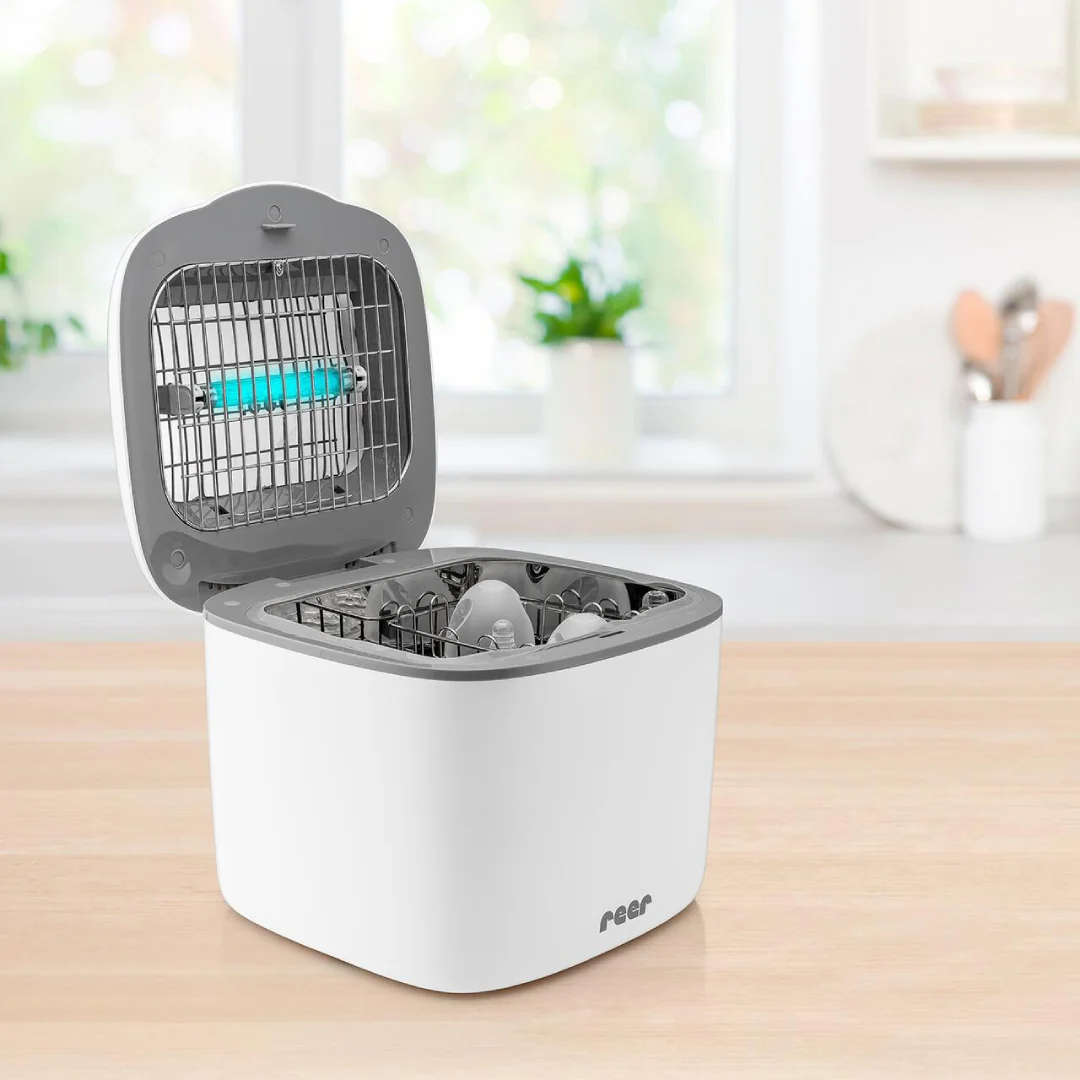 Sterilizator UV pentru biberoane cu functie de uscare, 1 bucata, Reer