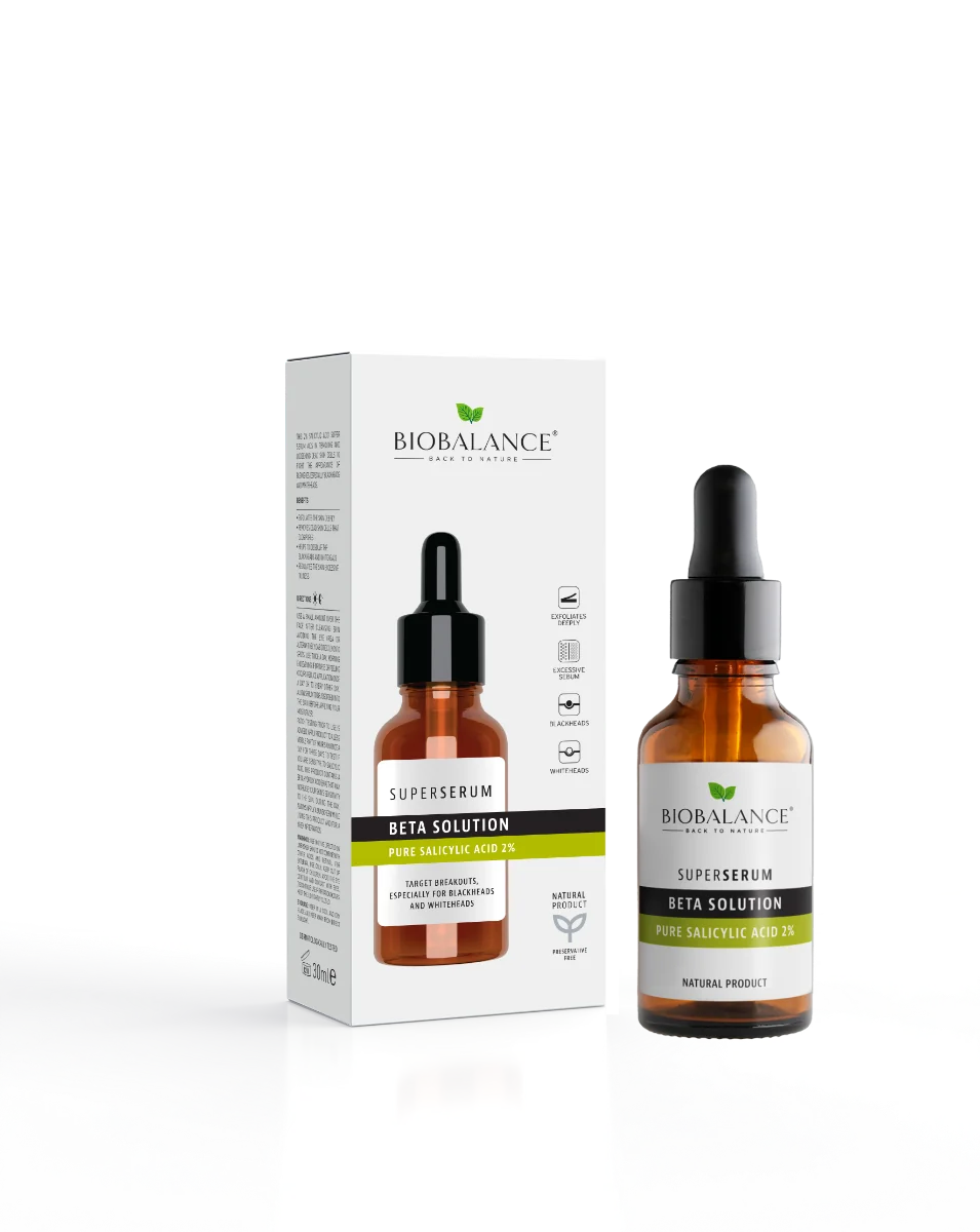 Ser de fata cu acid salicilic pur 2% Beta Solution, 30ml, Bio Balance