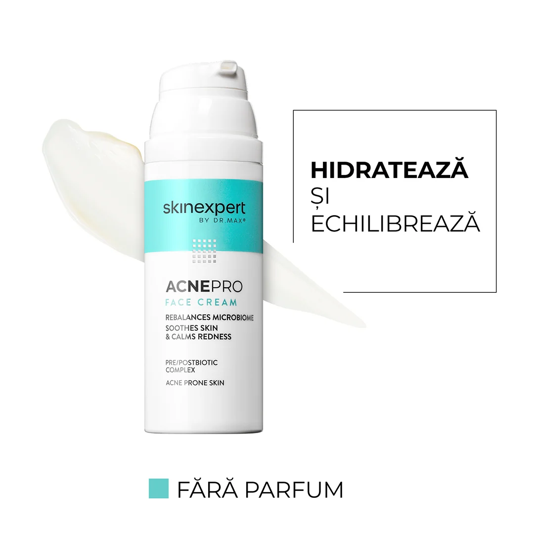 Skinexpert by Dr. Max® Crema de fata anti-imperfectiuni AcnePro, 50ml