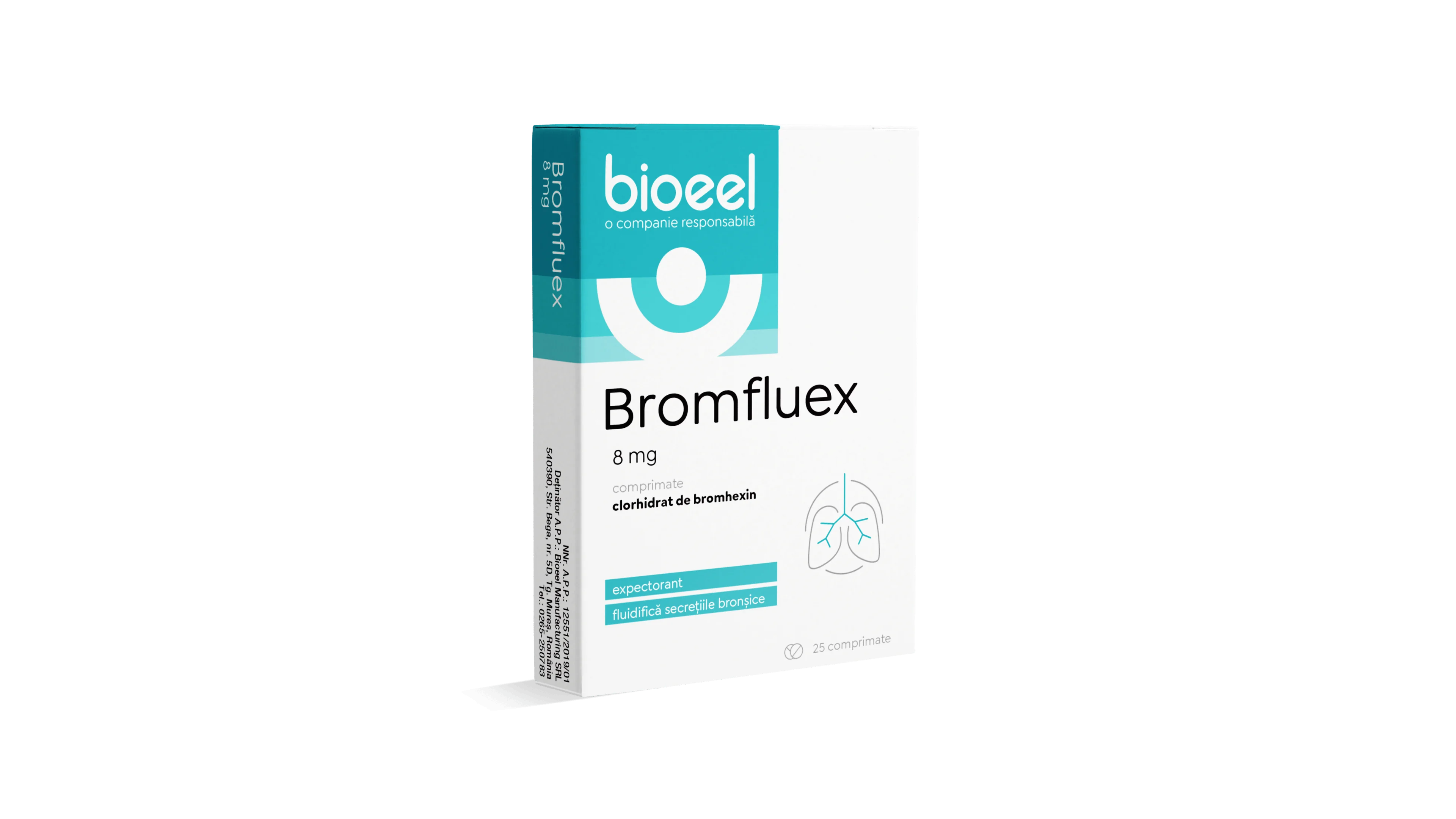 Bromfluex 8mg, 25 comprimate, Bioeel