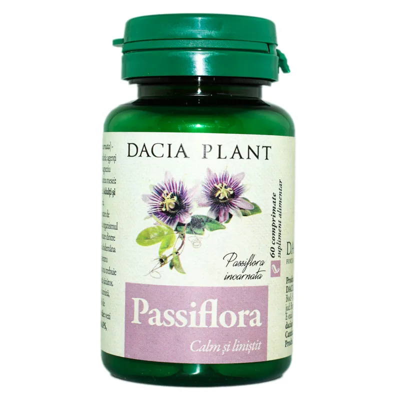 Passiflora, 60 comprimate, Dacia Plant