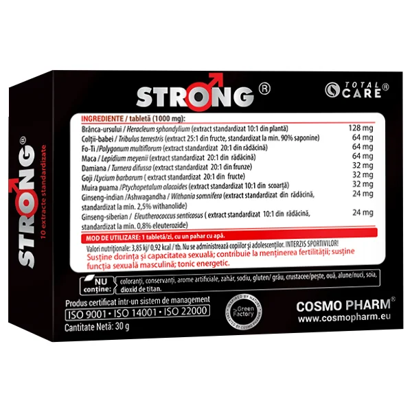 Strong, 30 tablete, Cosmopharm