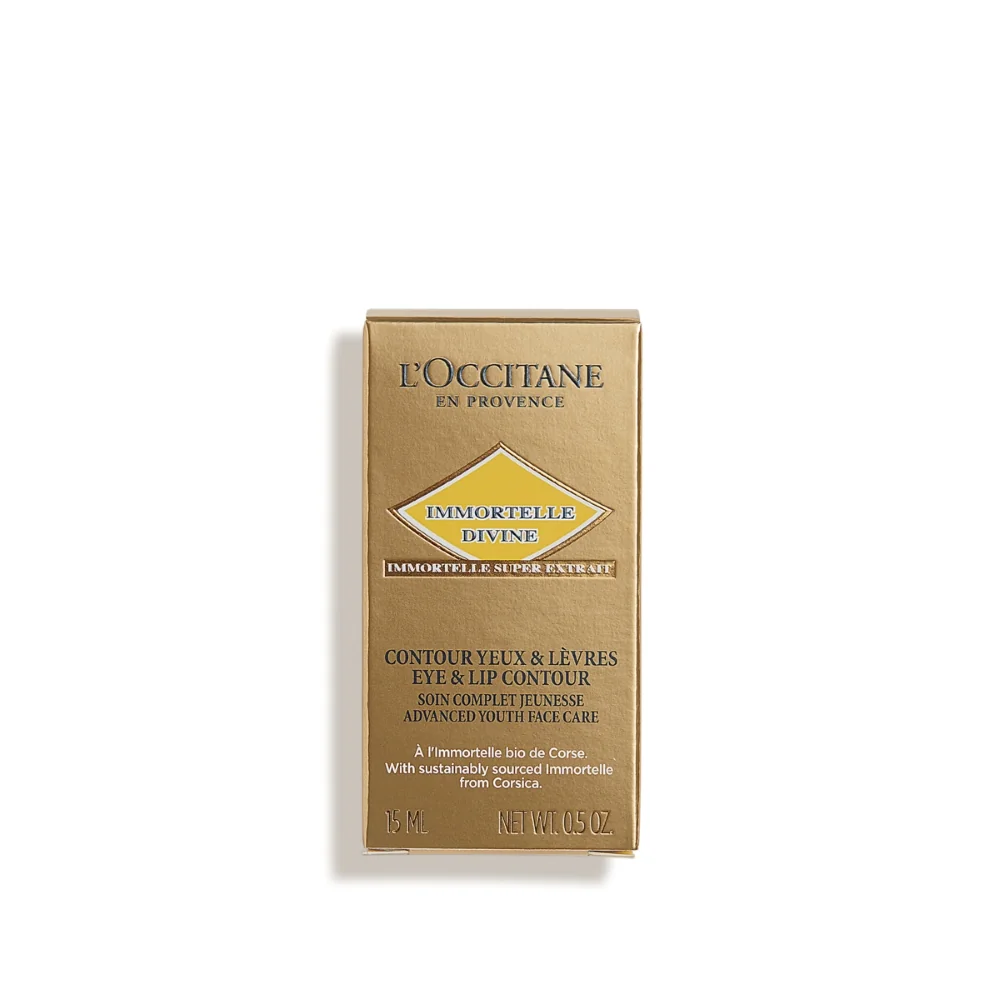 Tratament pentru buze si ochi Immortelle Divine, 15ml, L'Occitane