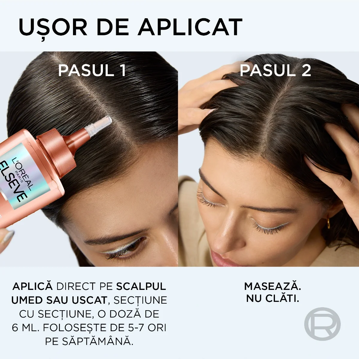 Serum impotriva caderii parului Growth Booster Complex Aminexil 8%, 102ml, Elseve