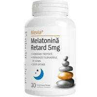Melatonina Retard 5mg, 30 capsule, Alevia