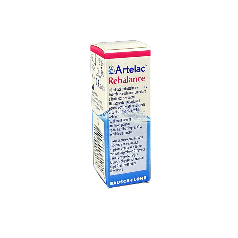 Artelac Rebalance picaturi oftalmice, Bausch&Lomb