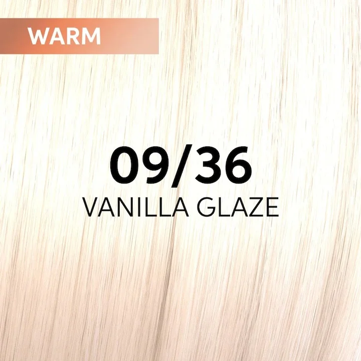 Vopsea demi-permanenta Shinefinity Zero Lift Glaze 09/36 Vanilla Glaze, 60 ml, Wella Professionals
