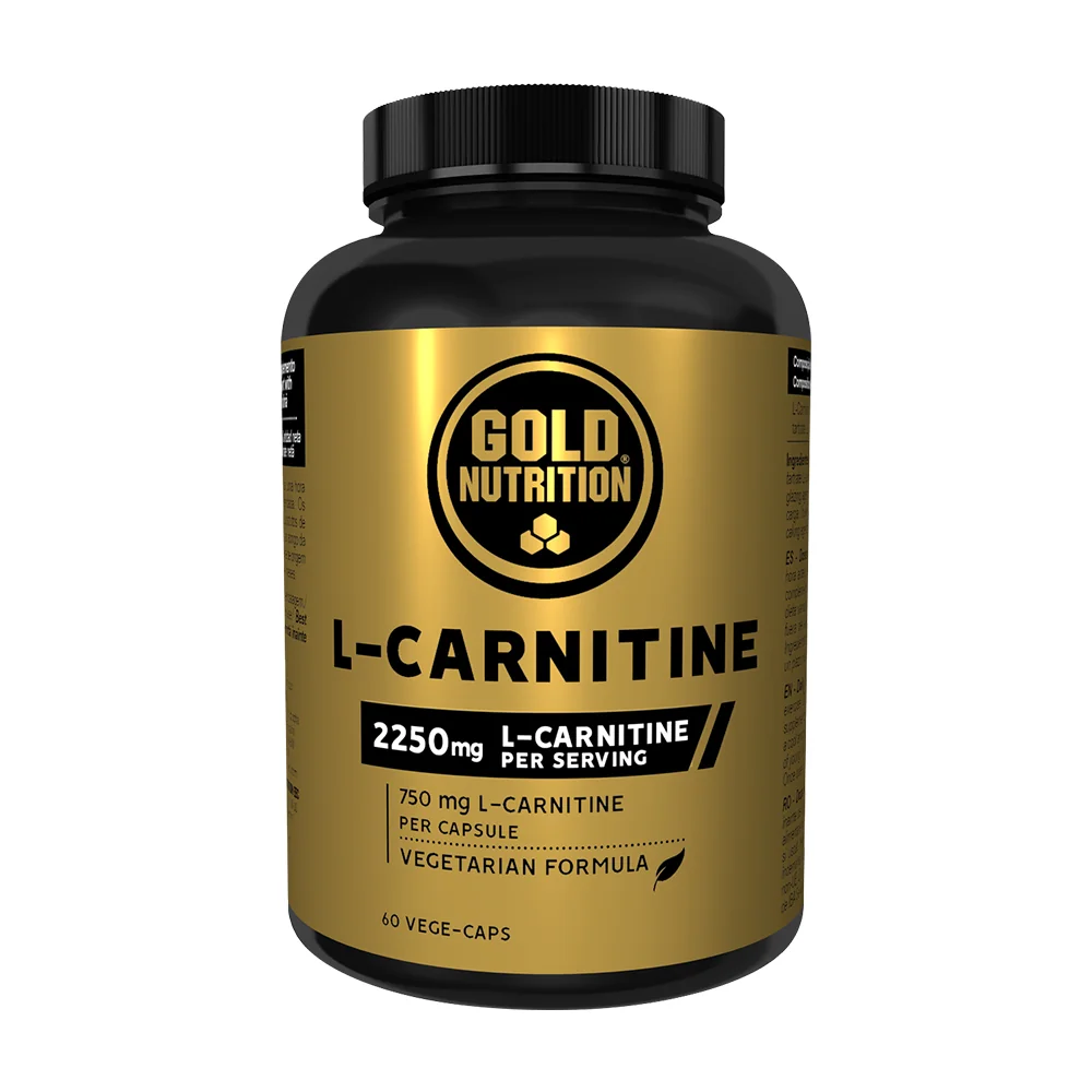 L-Carnitine 750mg, 60 capsule, Gold Nutrition