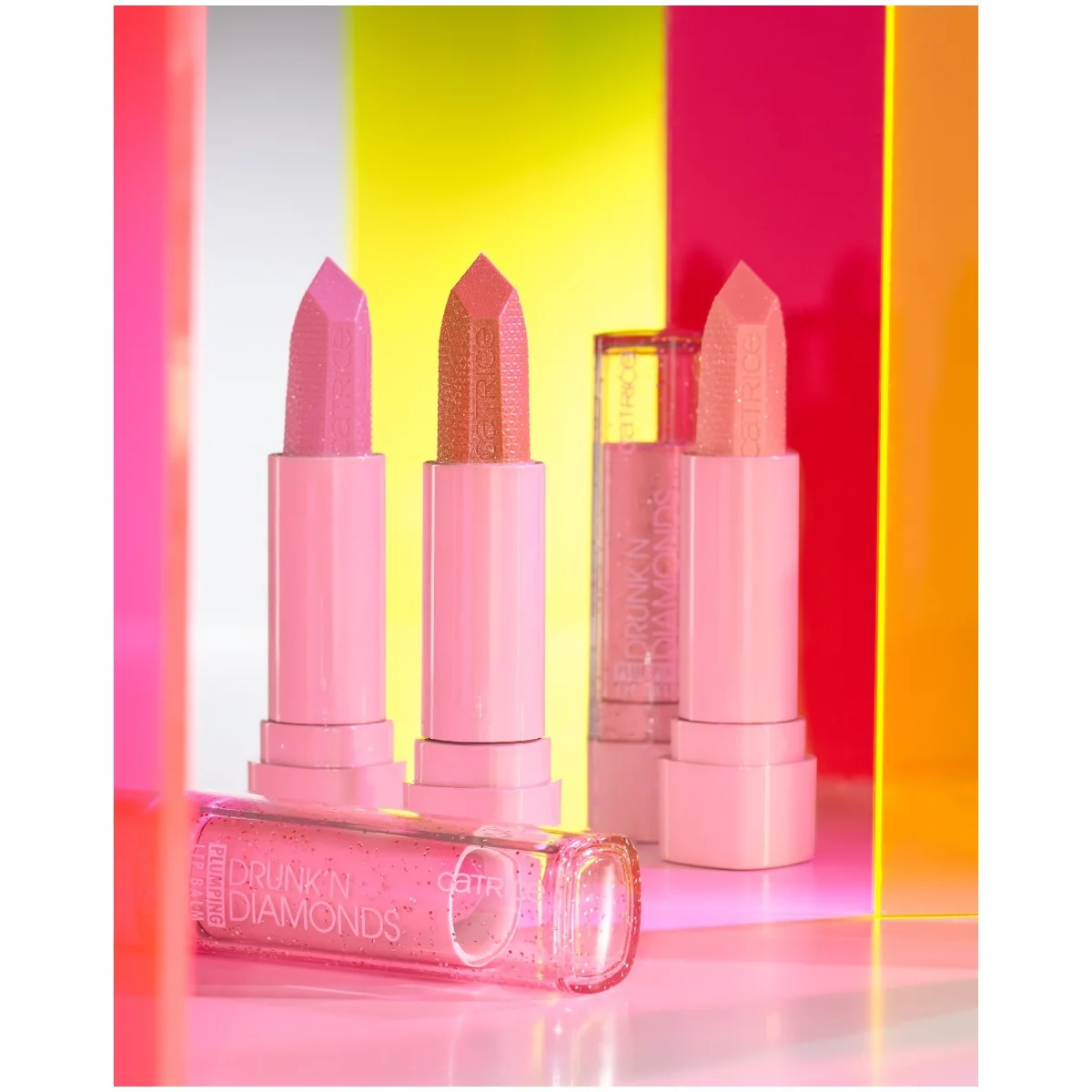 Balsam pentru buze Drunk'n Diamonds Plumping 050 - Bury Me In Rubies, 3.5g, Catrice