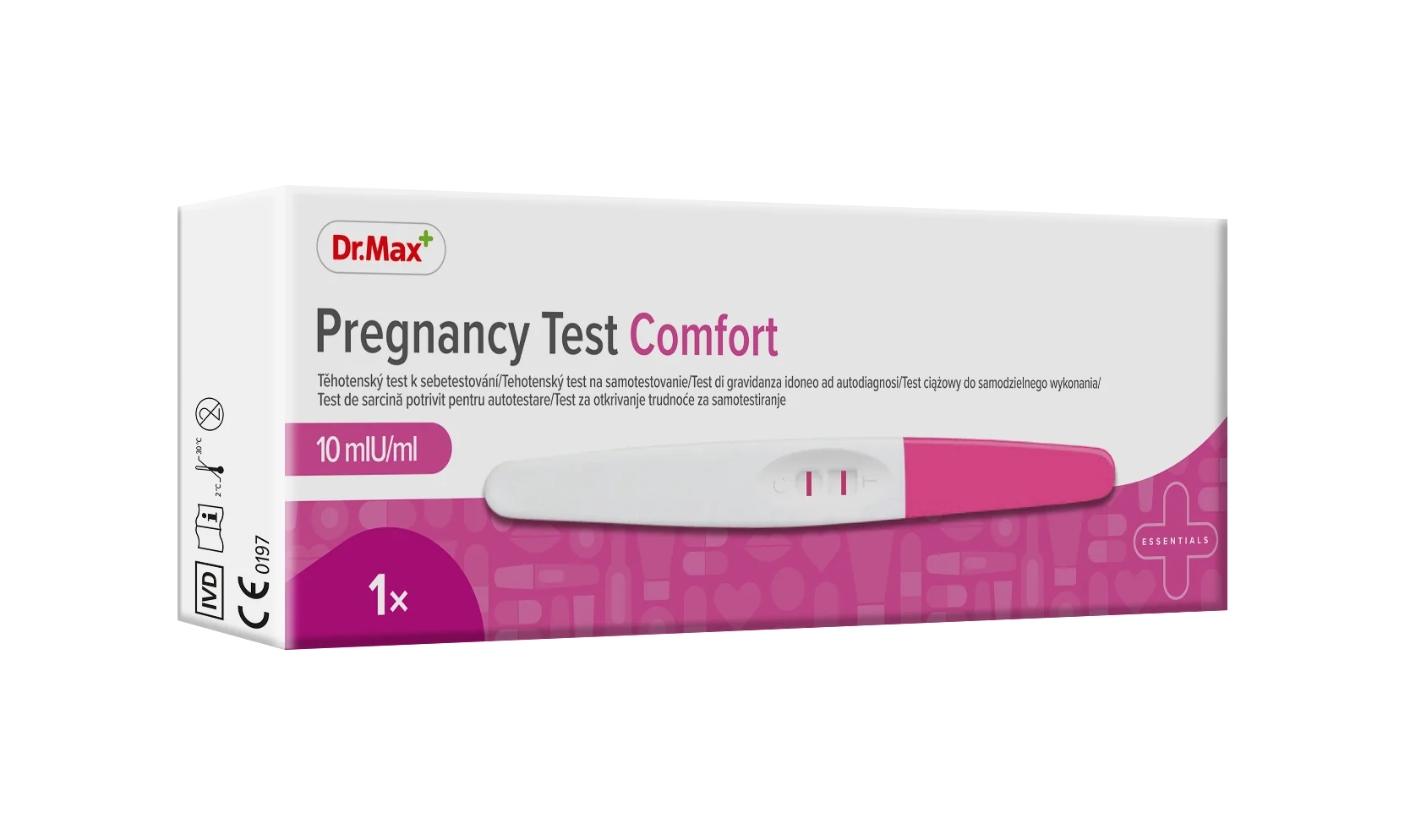 Dr. Max Test de sarcina Comfort, 1 bucata