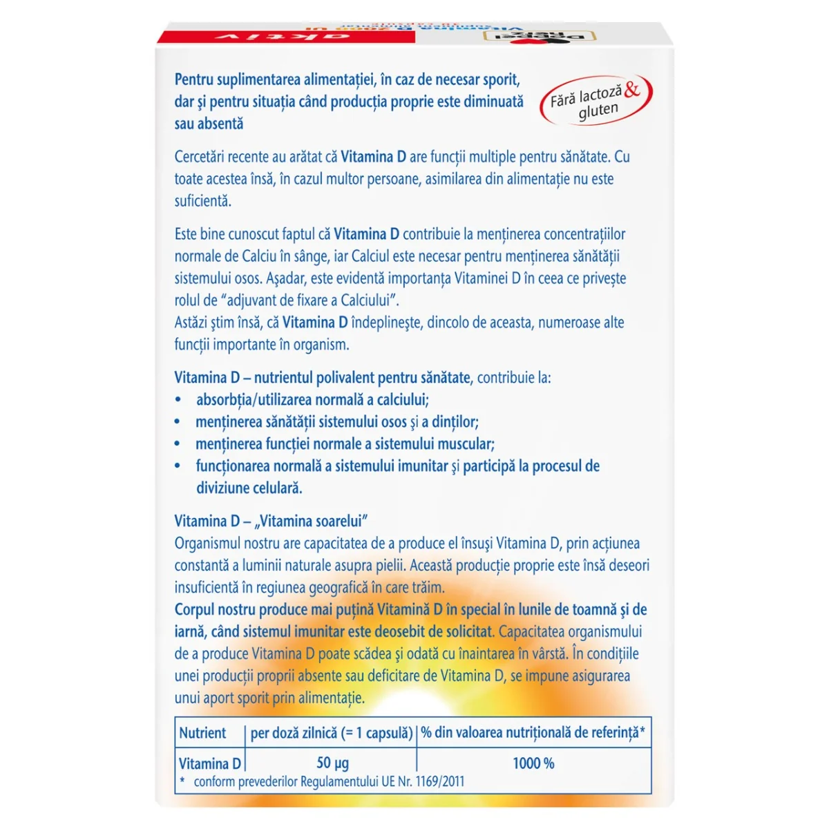 Vitamina D 2000UI Aktiv, 30 capsule, Doppelherz