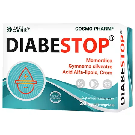 Diabestop, 30 capsule, Cosmopharm