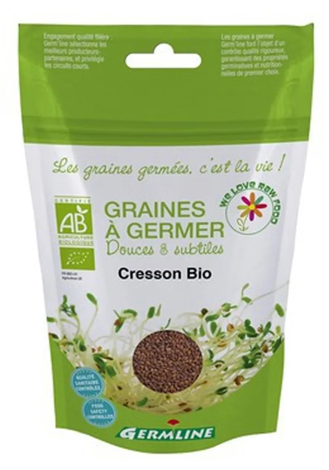 Seminte de creson pentru germinat Bio, 100g, Germline