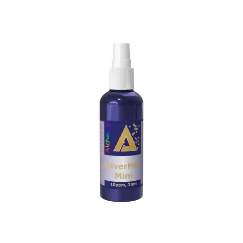 Mini atomizator nazal cu argint coloidal SinuSilv 10ppm, 30ml, Alchemy
