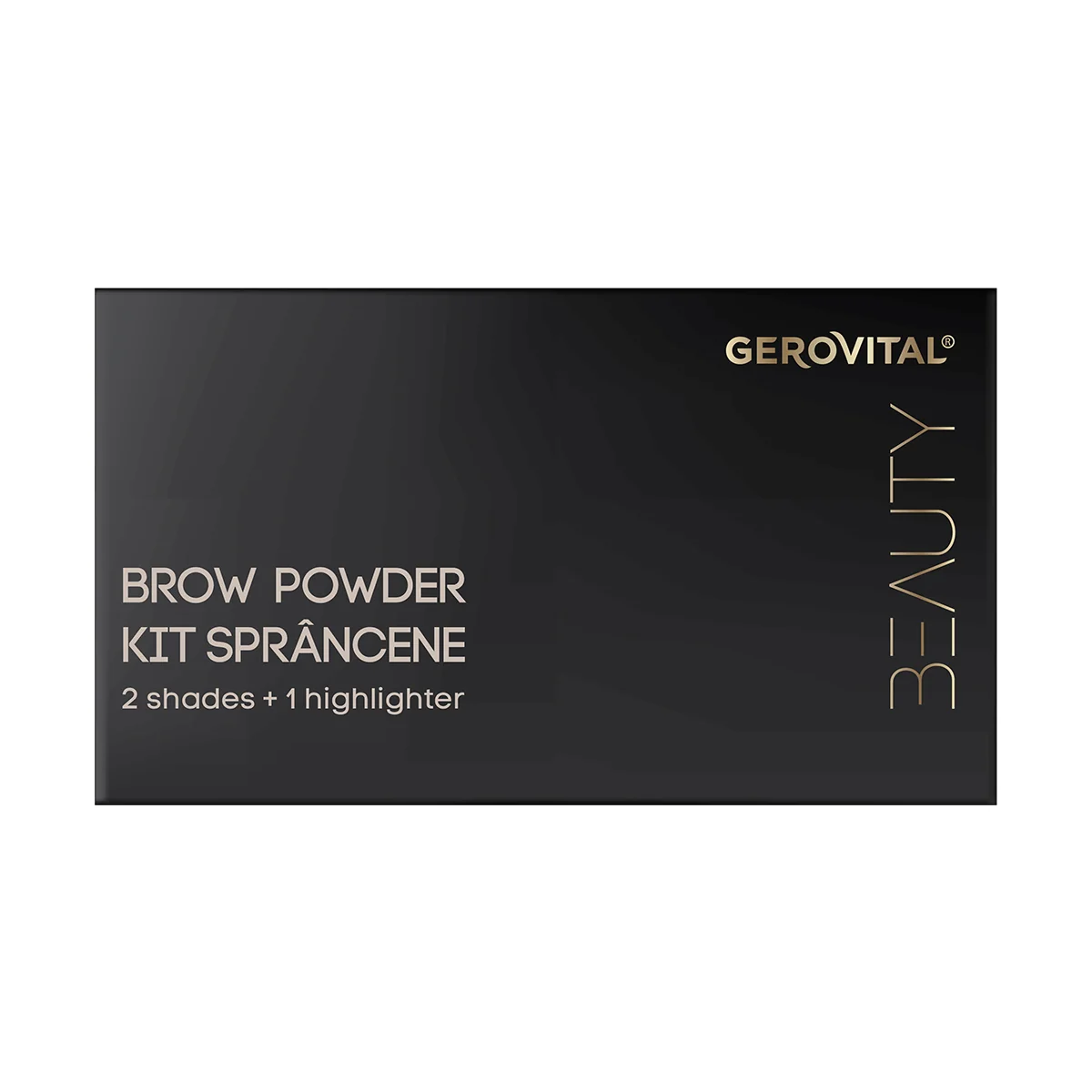 Kit pentru sprancene Beauty, 4.9g, Gerovital