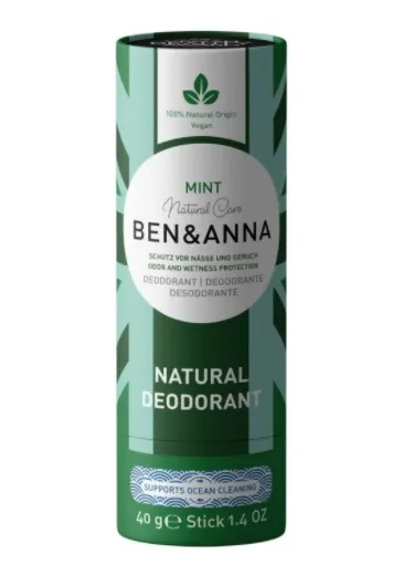 Deodorant stick Mint Bio, 40g, Ben&Anna