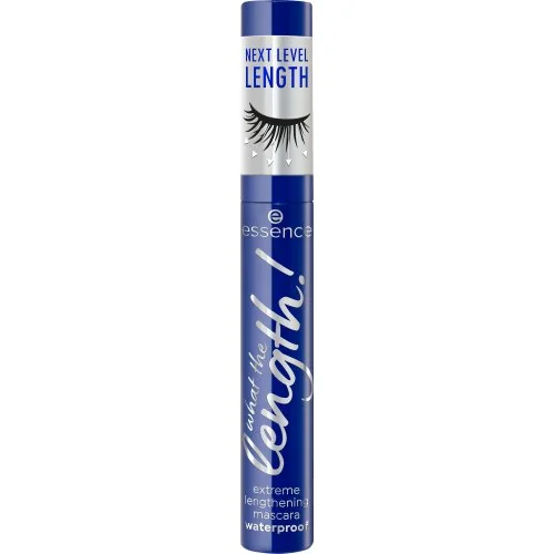 Mascara rezistenta la apa cu efect de alungire What the Length!, 10ml, Essence