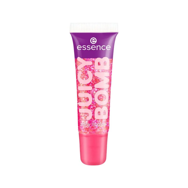 Luciu de buze Juicy Bomb Party Shiny Lipgloss 02 Luminous Lime, 10ml, Essence