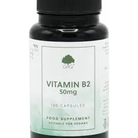 Vitamina B2 Riboflavina 50mg, 120 capsule, G&G