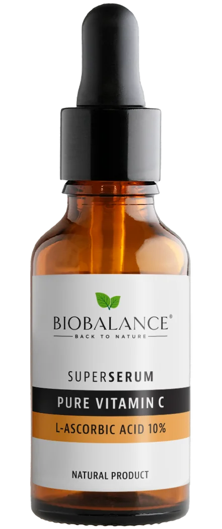 Ser de fata Pure Vitamin C Acid L-Ascorbic 10% Super Serum, 30ml, Bio Balance