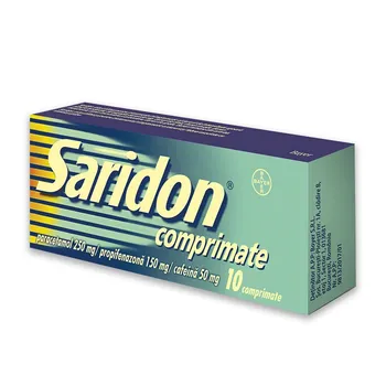 Saridon, 10 comprimate, Bayer 